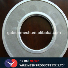 Precio de fábrica sinterizado de cinco capas de acero inoxidable filtro de disco Alibaba China